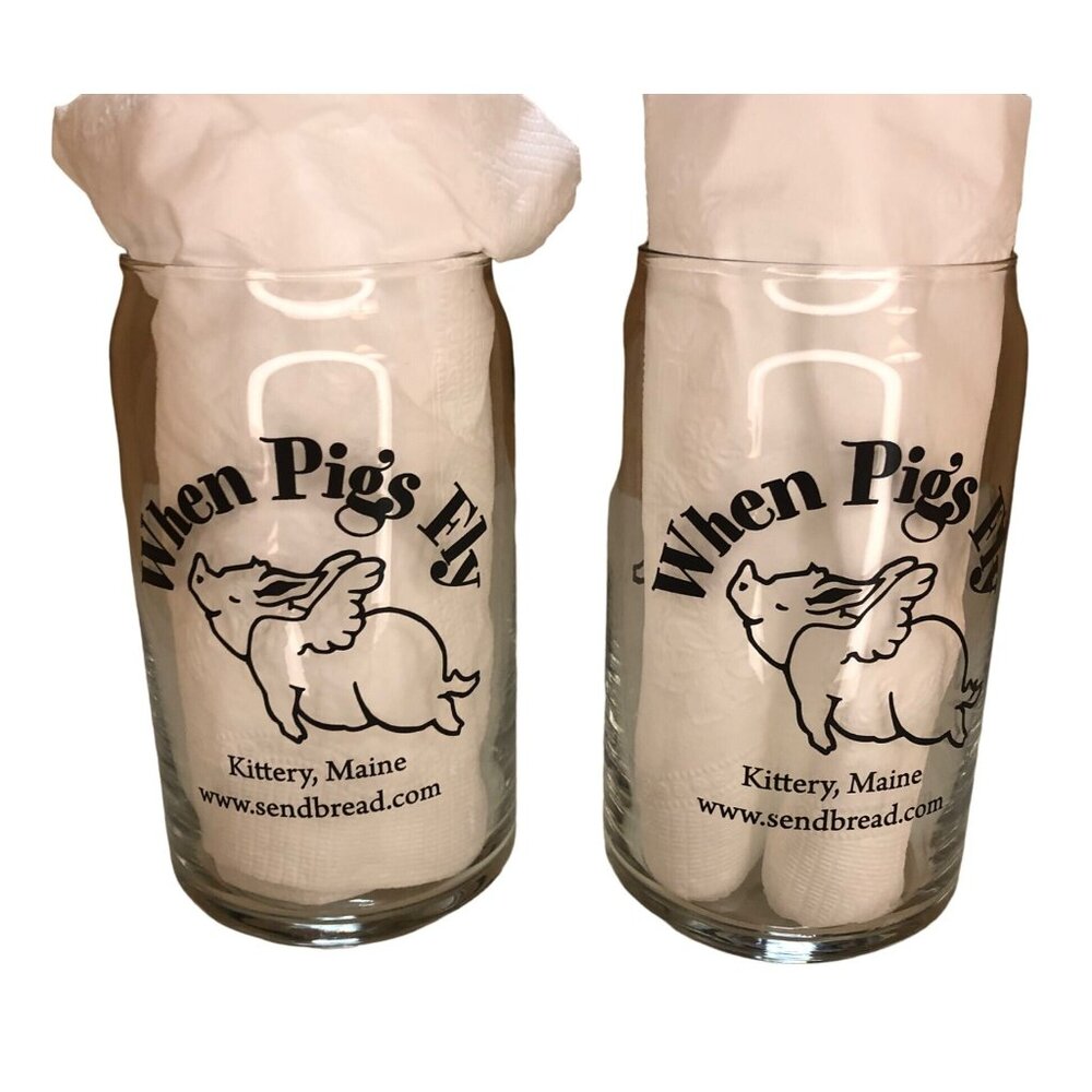 “When Pigs Fly" Glasses from Maine